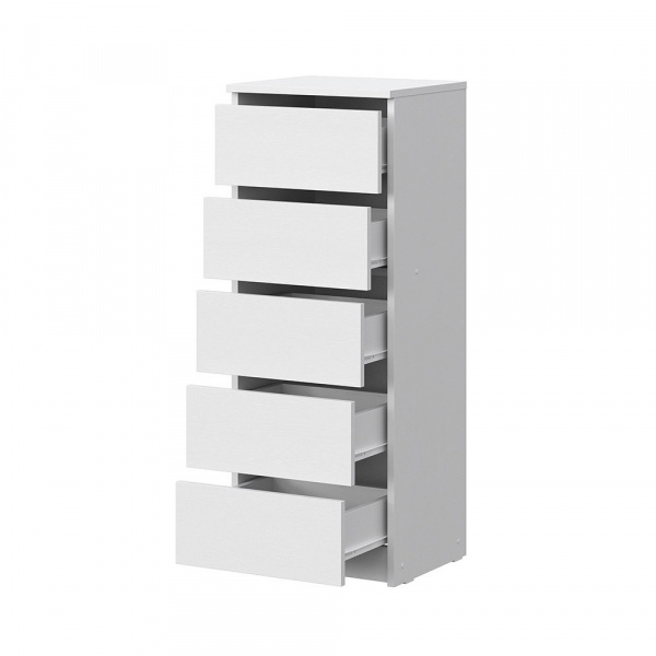 Фото Комод КМ 3, Белый текстурный