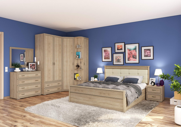 Фото Комод классический Ливорно ЛК-20, Дуб сонома