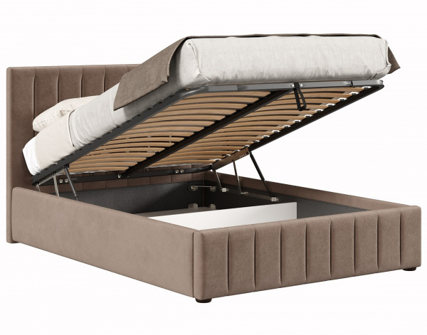 Фото Кровать с подъёмным механизмом 1800 Верона, какао
