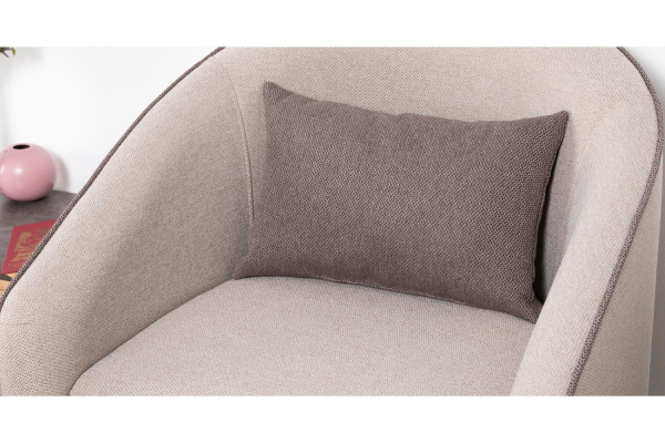 Фото Кресло Бернис, Бежевое