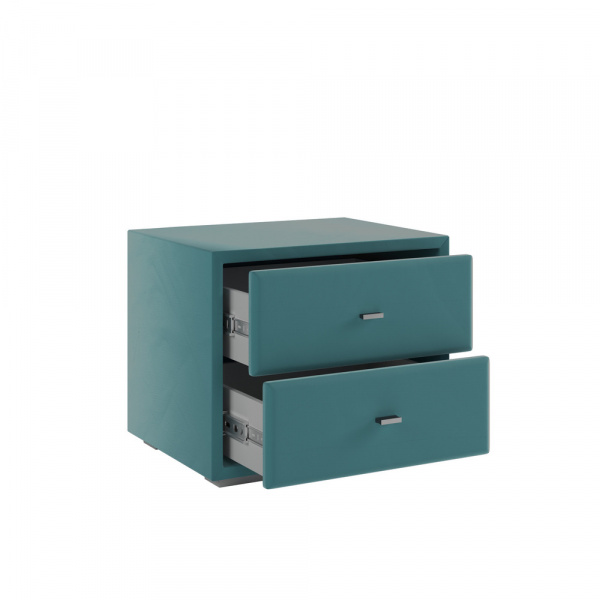 Фото Тумба прикроватная интерьерная, Бирюза