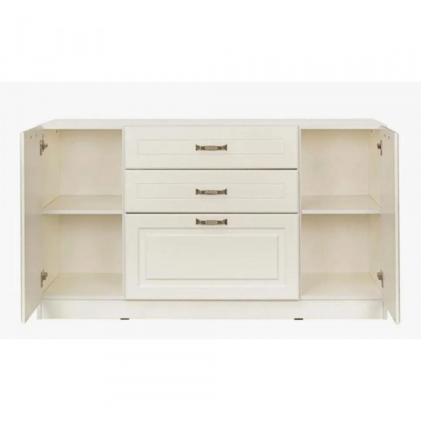 Фото Ливерпуль Комод Белый, ясень ваниль НМ-1012-100 ПВХ