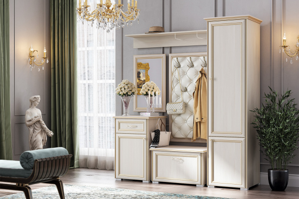 Фото Тумба с ящиков Парма, Сандал светлый