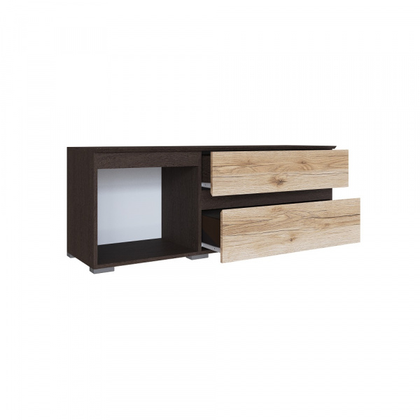 Фото Тумба под телевизор Плейона малая, венге