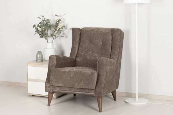 Фото Кресло Плимут Коричневый