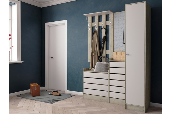 Фото Зеркало Ямайка ЯПЗ-1, Дуб крафт серый, Кашемир