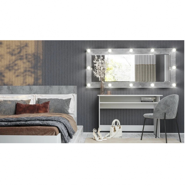 Фото Зеркало навесное Инстайл, бетон