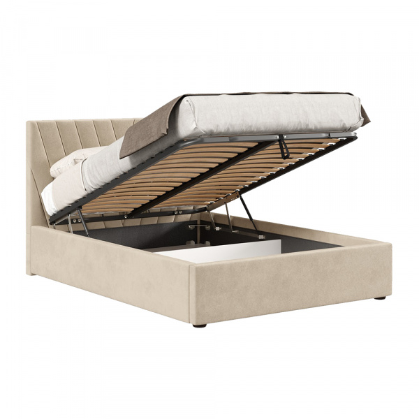 Фото Кровать с подъёмным механизмом 1800 Палермо, бежевый