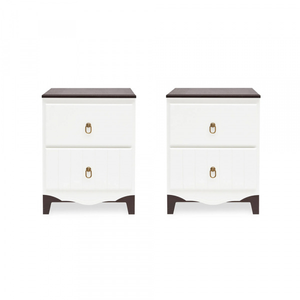 Фото Тумба прикроватная Вояж (2 шт.), Белый