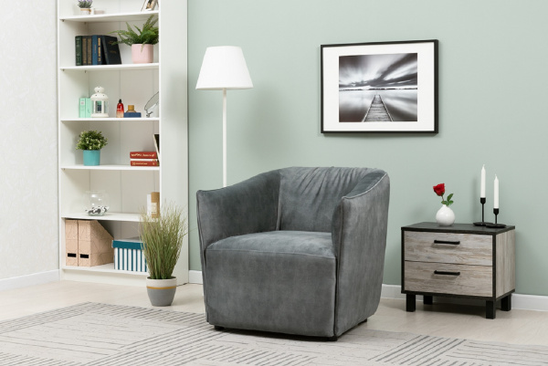 Фото Кресло Флеш Серое