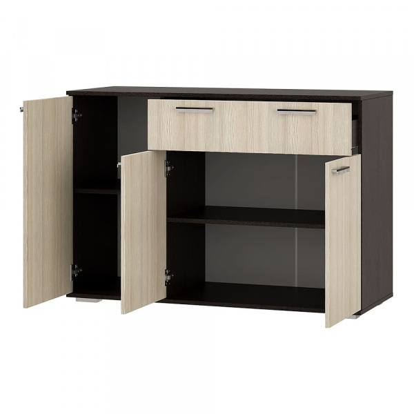 Фото Комод длинный Стандарт 4 NEW, венге/лоредо