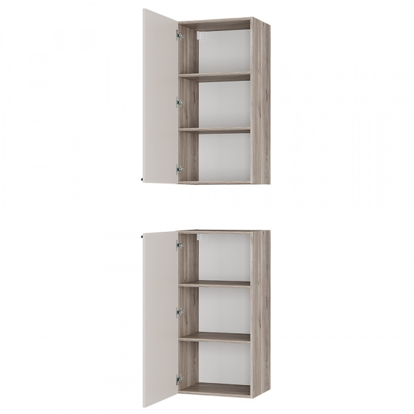 Фото Шкаф навесной Урбан ШКН-07, Дуб смоки, Кашемир