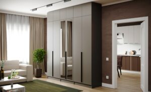 Мадрид Гардеробная система 2,45м,Графит