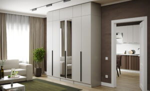 Мадрид Гардеробная система 2,45м,Кашемир