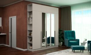 Мадрид Гардеробная система 2,25м,Кашемир