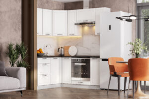 КГ Угловой Вектор 150*120 Бланж (без столешницы) в.13