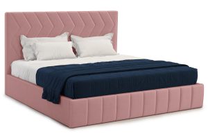 Кровать Грейс с подъемным механизмом 180х200, Тип A, Bingo (mauve)