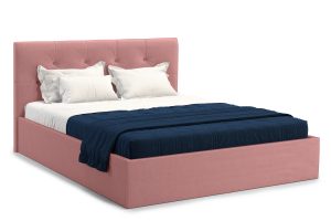 Кровать Женева с подъемным механизмом 180х200, Тип A, Bingo (mauve), Д:пуговицы