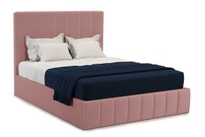 Кровать Оливия с подъемным механизмом 140х200, Тип A, Bingo (mauve)