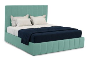 Кровать Оливия с подъемным механизмом 160х200, Тип A, Bingo (mint)