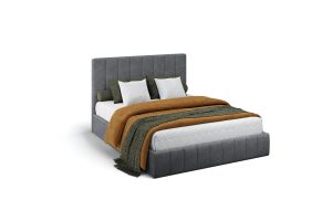 Кровать Оливия с подъемным механизмом 160х200, Тип A, Ultra (grey)