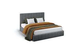 Кровать Оливия с подъемным механизмом 180х200, Тип A, Ultra (grey)