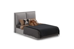 Кровать Эмилия с подъемным механизмом 140х200, Тип A, Antonio (grey)