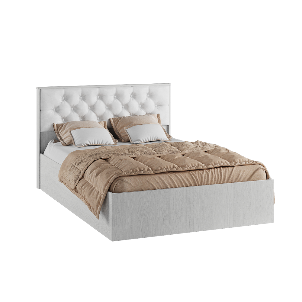 Спальня Модена корпус кровати МКР-1 (1,4м) ясень анкор светлый