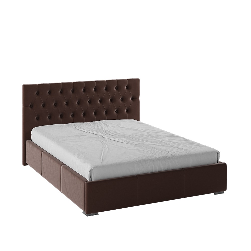 Корпус Октавия интерьерной кровати (1,8м) коричневый ромб