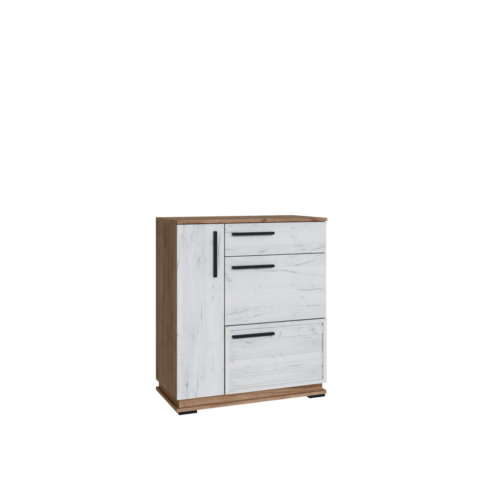 Прихожая Модена тумба МТ-32 дуб крафт табачный/дуб крафт белый/венге