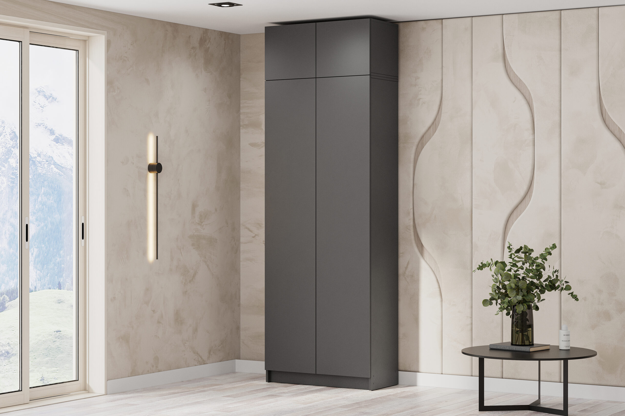 Модульная система Бали, Графит серый. Комплект 5