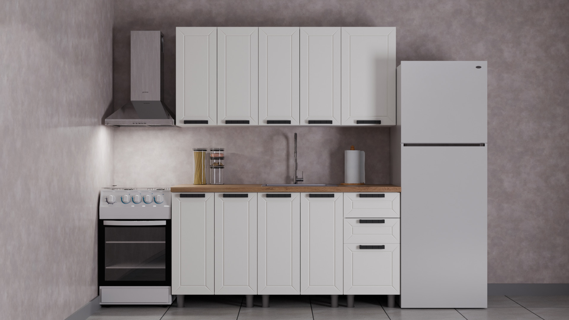 Аленушка Кухня Лилия 1.6 Молочный