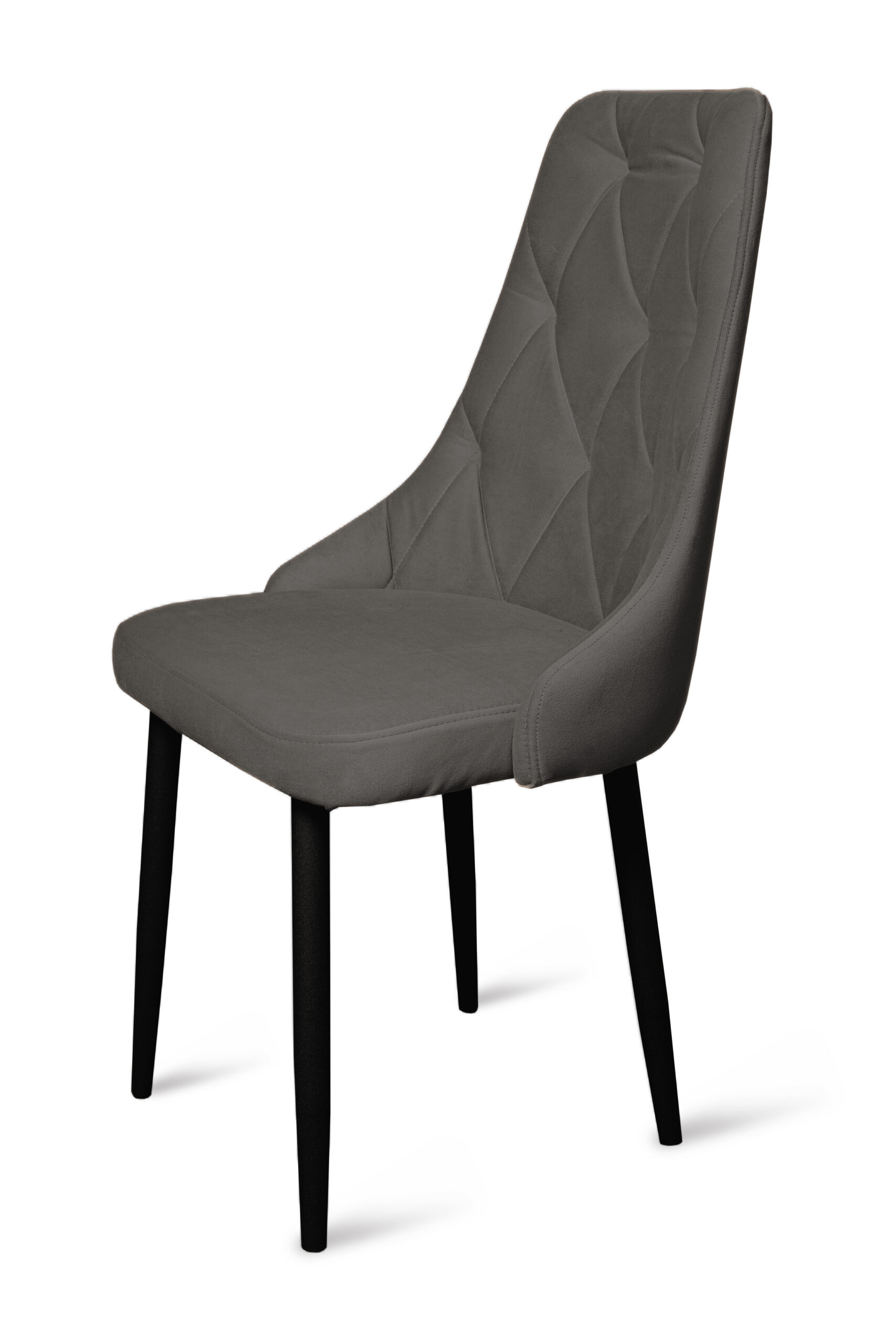 Стул "Граф" черный матовый Томми 11 графит