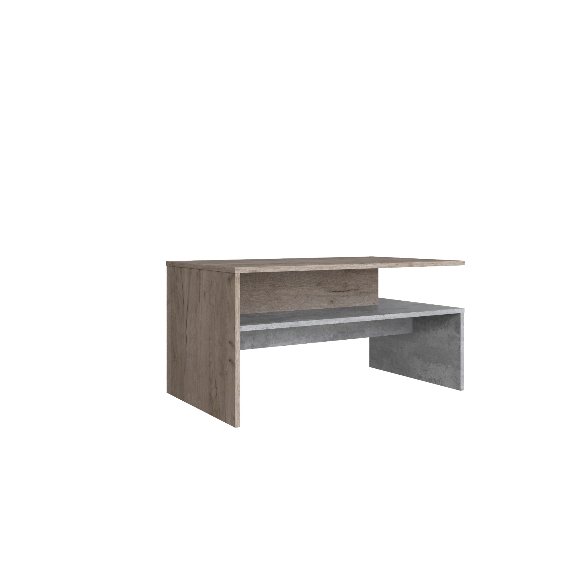 Гостиная Дублин Стол журнальный дуб крафт серый/цемент