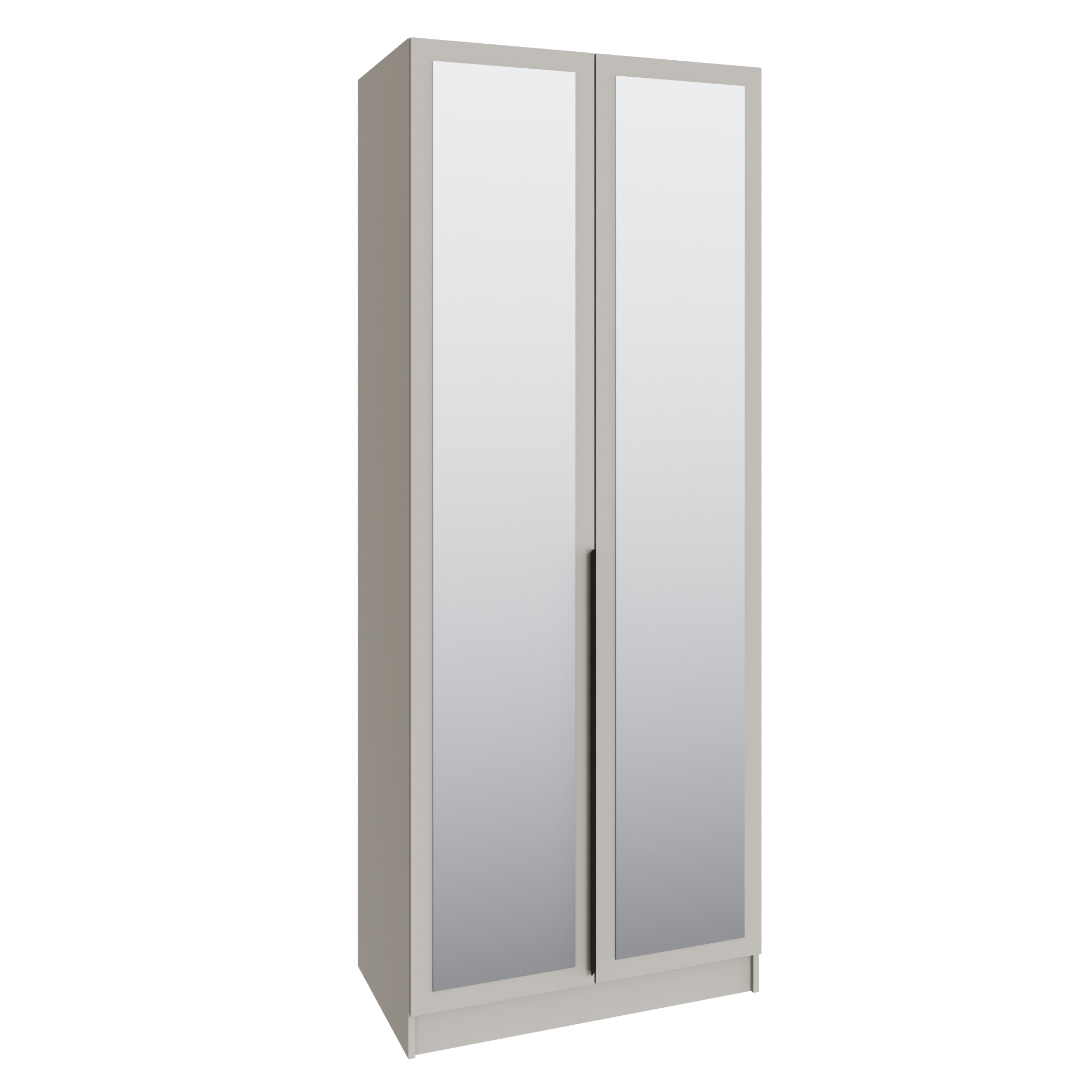 Шкаф Мадрид (0,9) с зеркалом кашемир