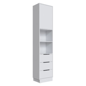 Шкаф Мадрид торцевой (0,35) с 3 ящ. белый