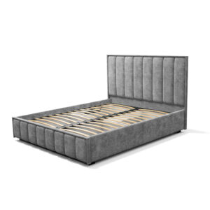 Кровать 1,6 м  "Мирабель" КР-16 NEW Хром