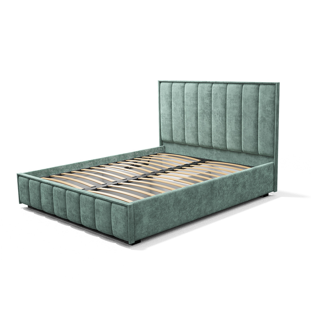 Кровать 1,6 м  "Мирабель" КР-16 NEW Эвкалипт