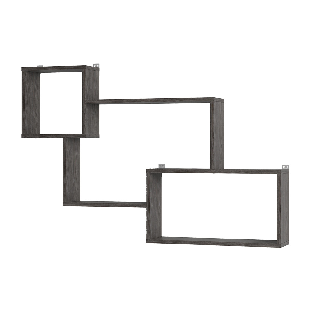 Полка навесная "Нора" АН-01 Ясень темный Ясень темный