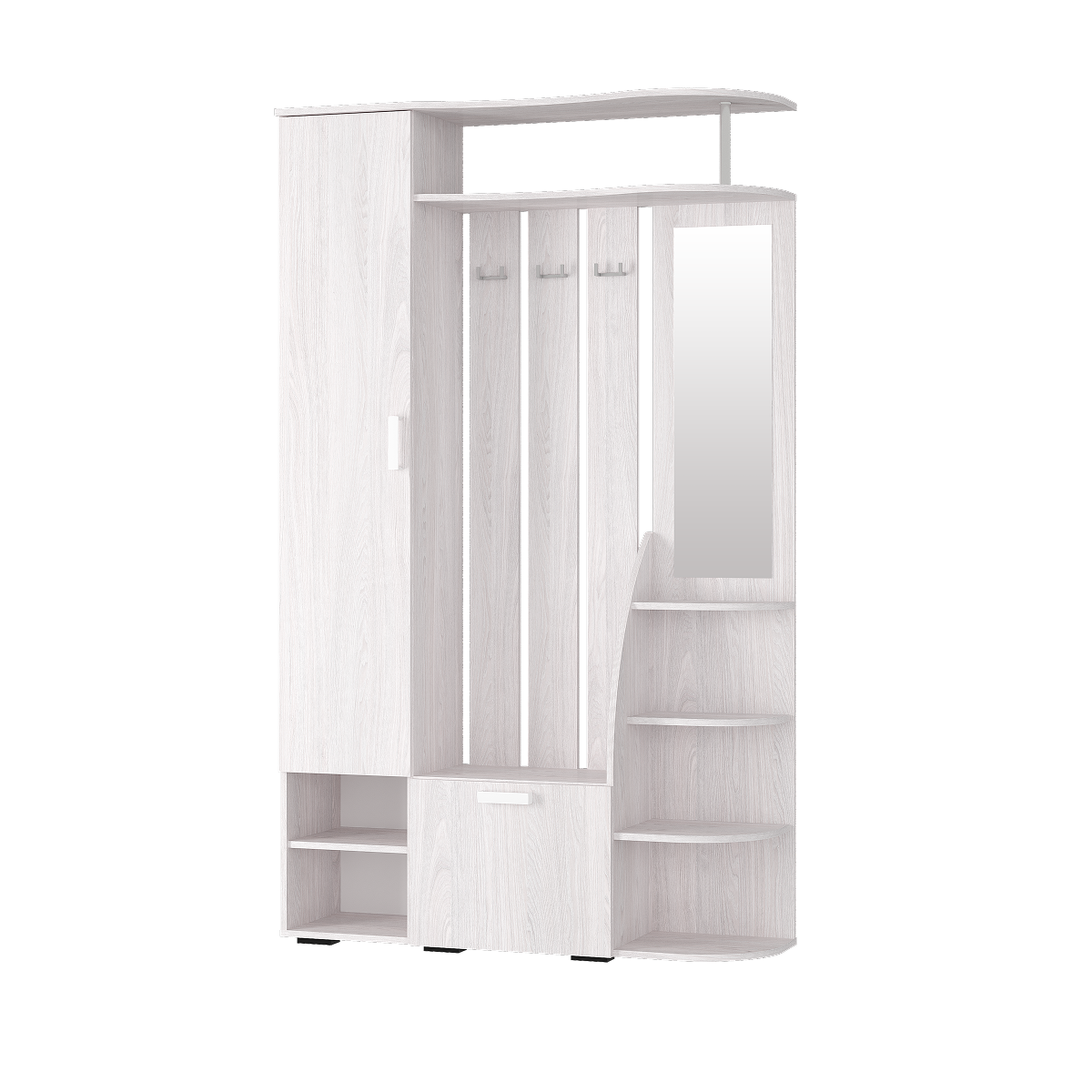 Прихожая "Анора" ПР-03 ясень белый