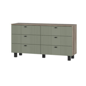 Комод "Олива" КМ-04 Дуб каньон/MF12 Эвкалипт