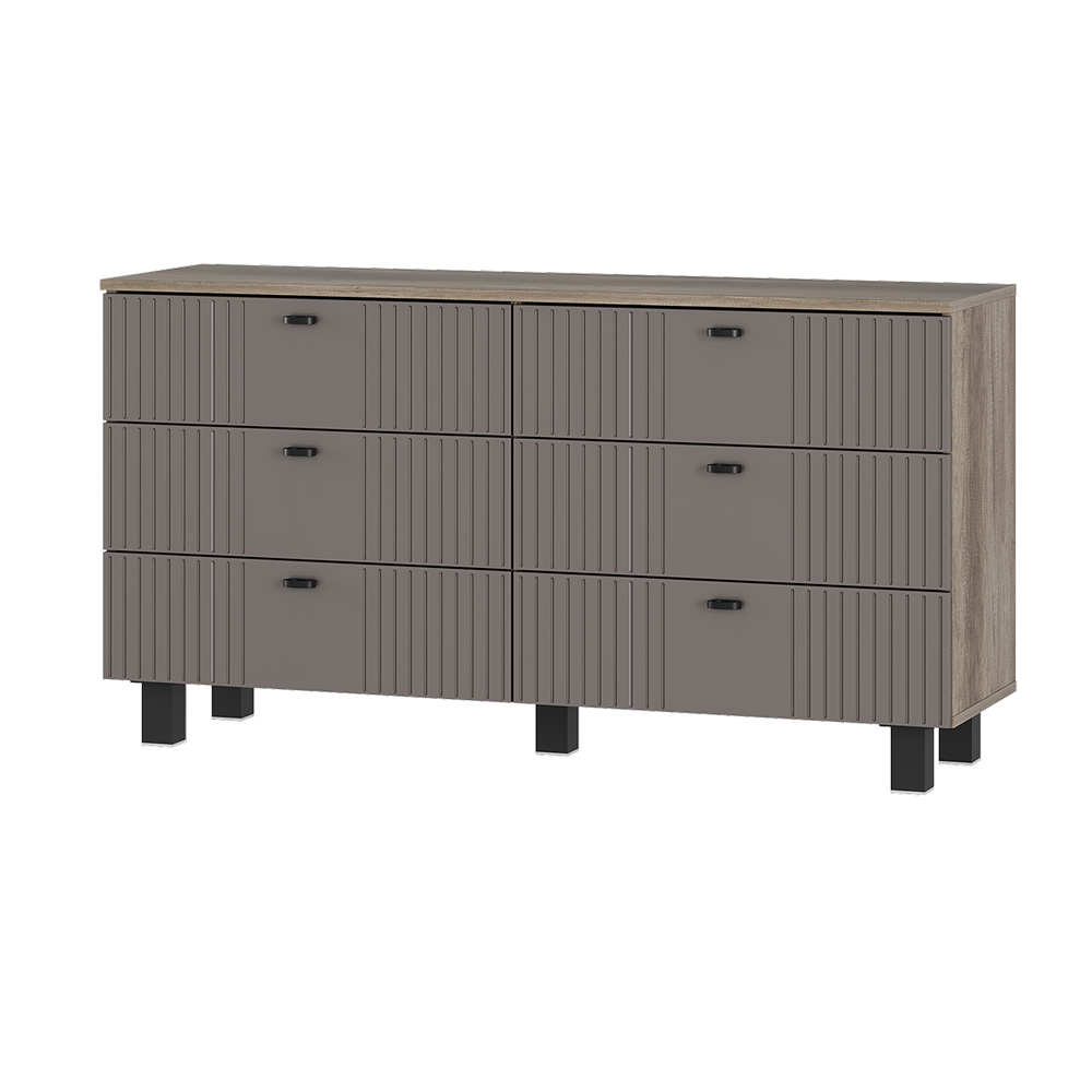 Комод "Олива" КМ-04 Дуб каньон/MF14 Муссон