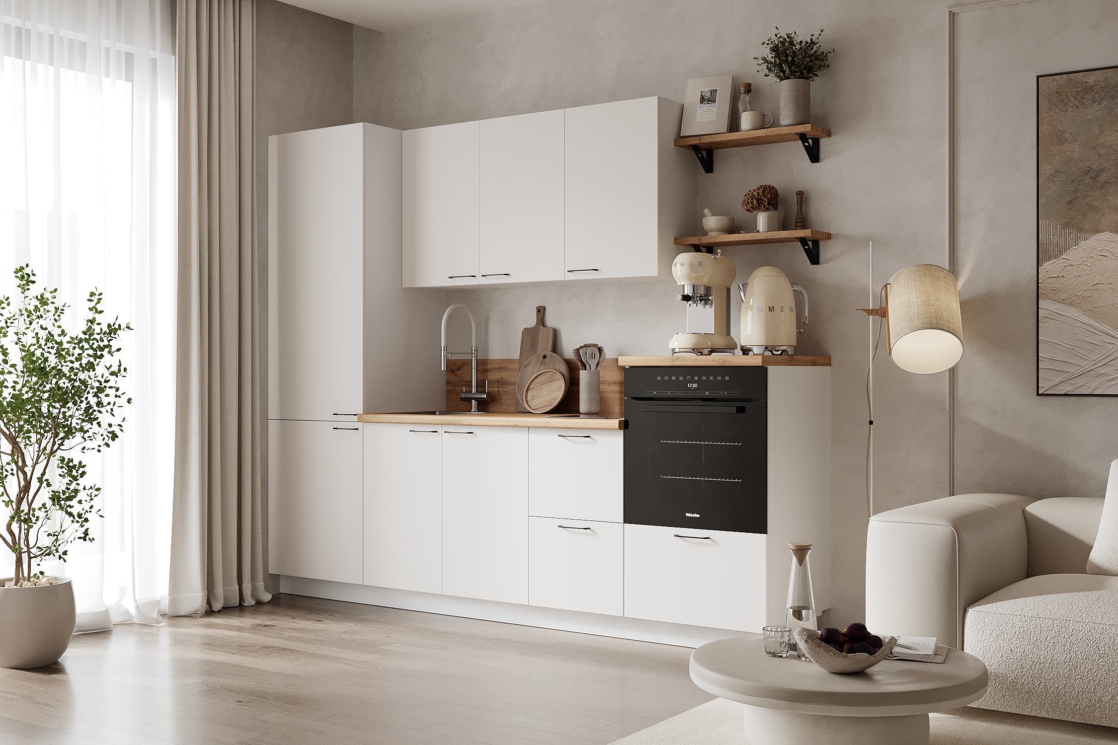 КГ 2550 ПВХ, Белый софт матовый Арника РМ в.10