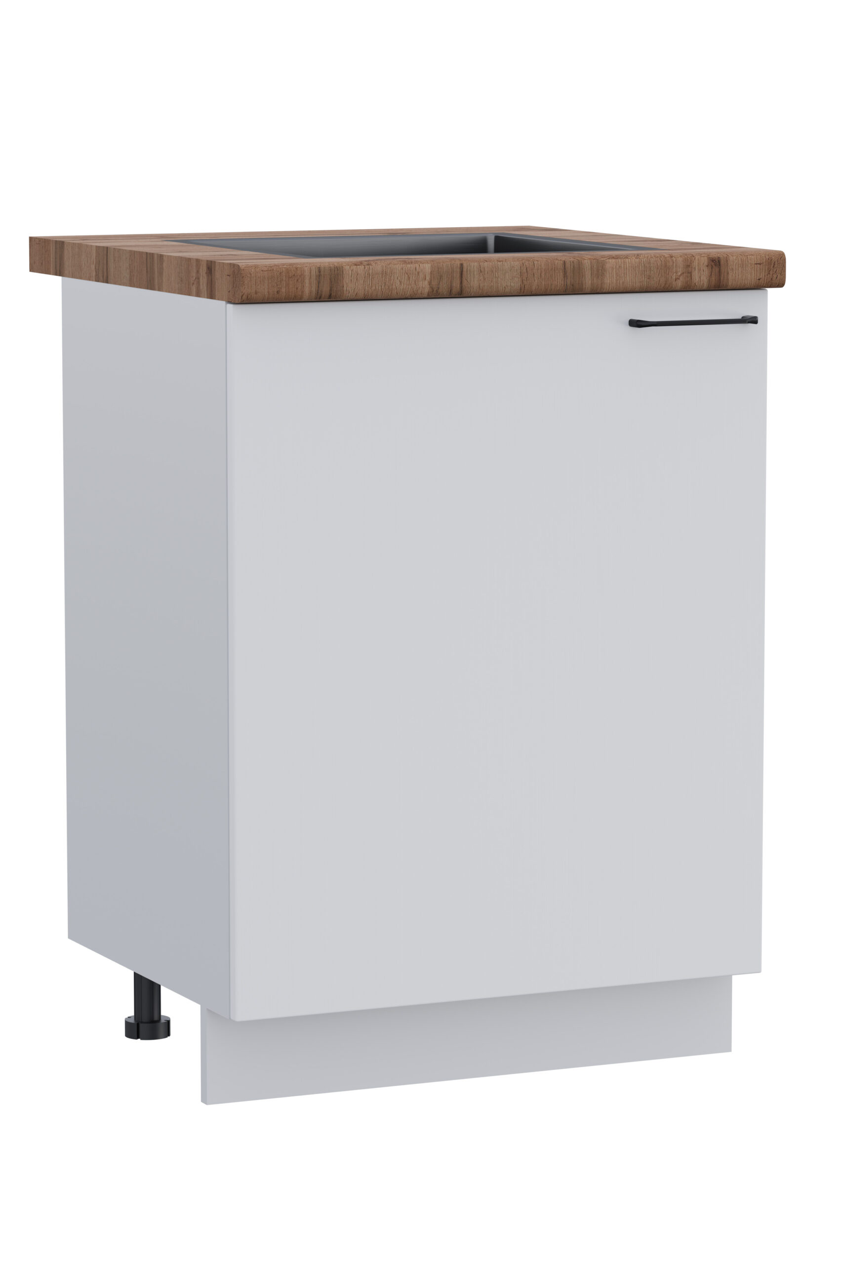 КГ ШНМ 600 Белый софт матовый/Белый гладкий Арника РМ