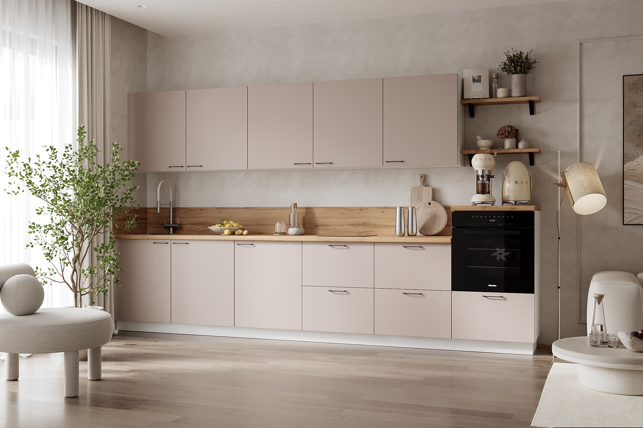 КГ 3600 ПВХ, Магнолия Арника РМ в.4