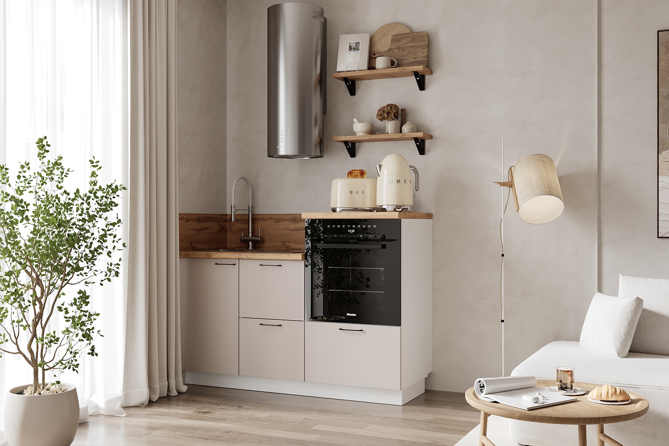 КГ 1500 ПВХ, Магнолия Арника РМ в.3