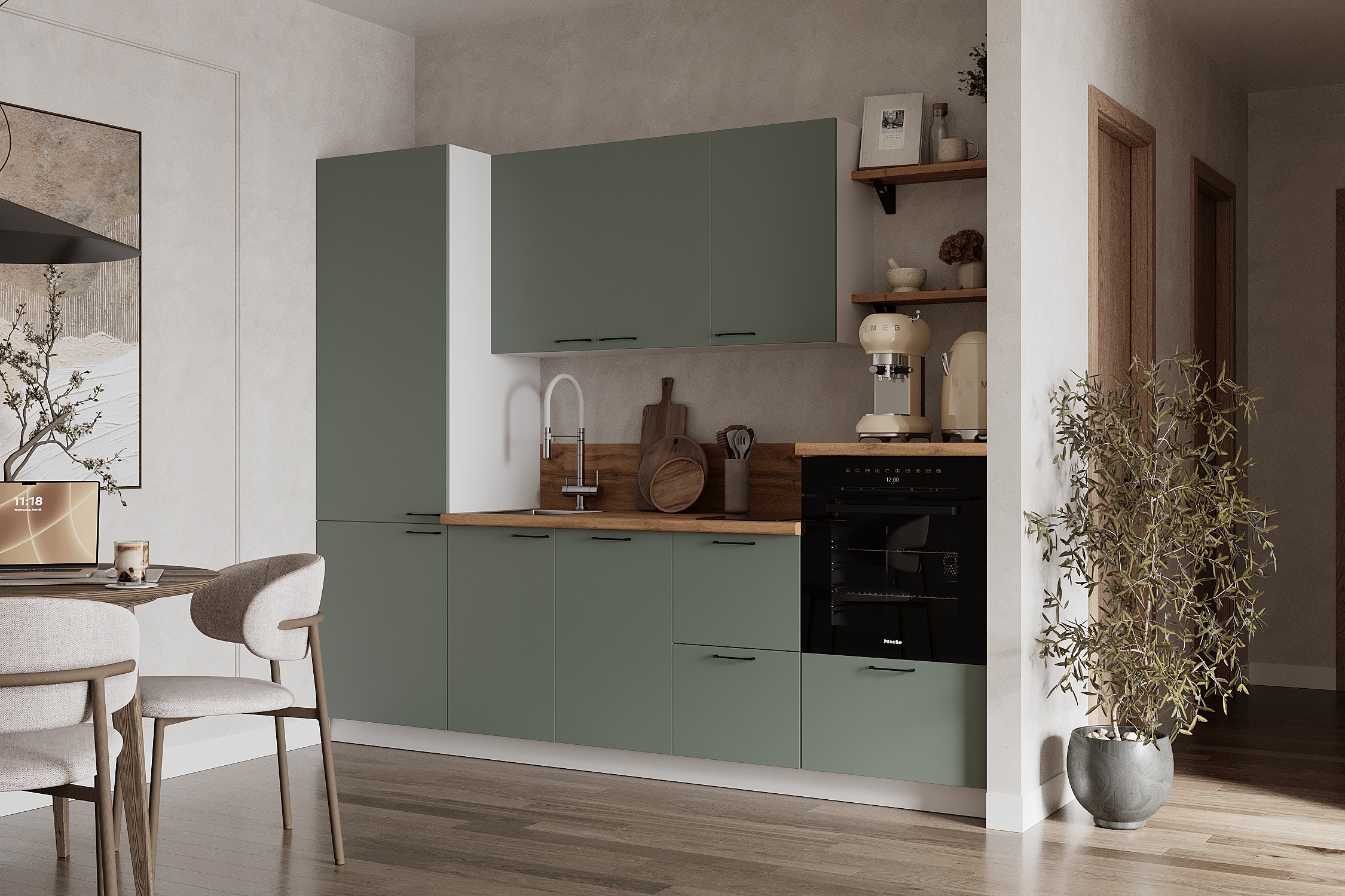 КГ 2550 Эмаль, Олива  Арника РМ в.7