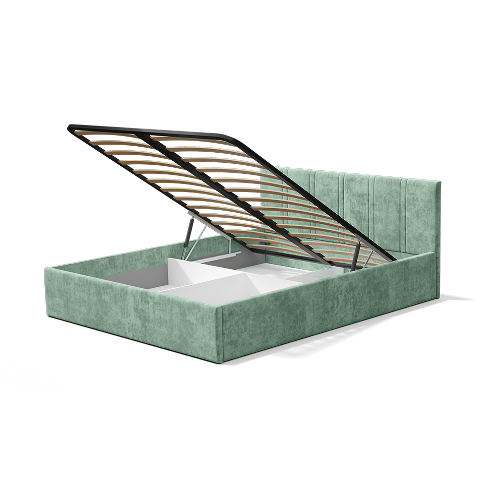 Кровать с подъемным механизмом Ника КР-13 140х200, Эвкалипт