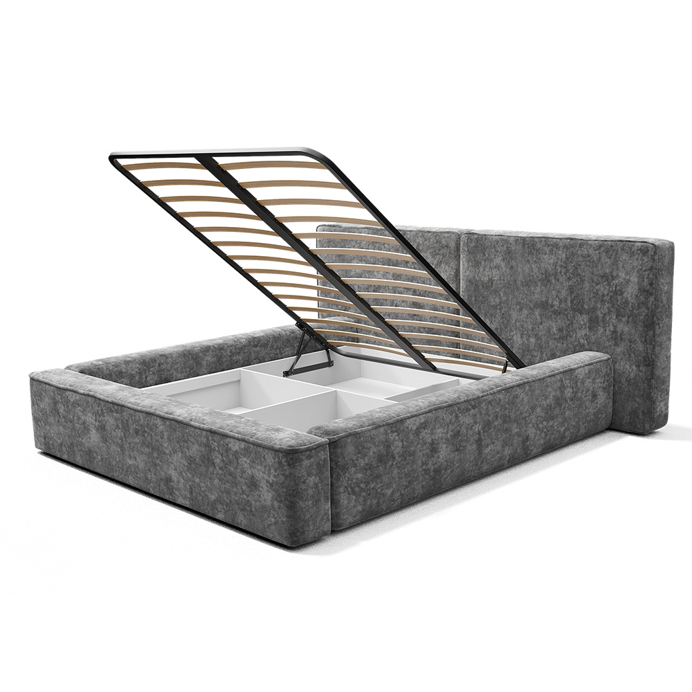 Кровать с подъемным механизмом Релакс КР-14 (1,4м), Грифельный