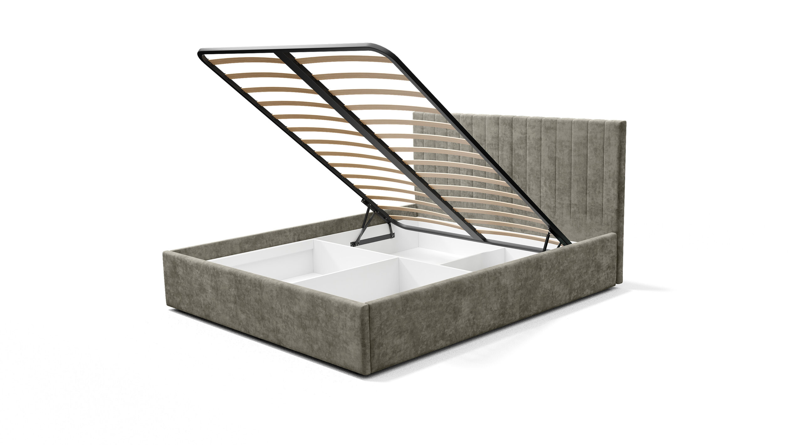 Кровать с подъемным механизмом Хлоя 1,6м, Муссон